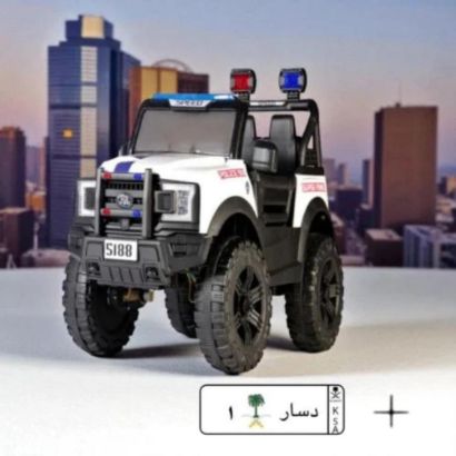 صورة جيب شرطة أبيض كهربائي